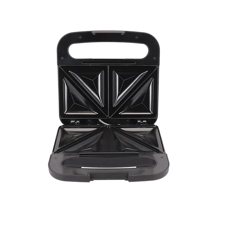Portatile Mini Auto di Controllo della Temperatura di 2-Slice Colazione Sandwich Maker Pan Grill Tostapane