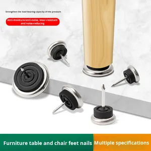 Almohadillas de Fieltro para Muebles, Antideslizantes, Reductoras de Ruido, Ajustables, de Plástico de Doble Capa, para Sofá, Mesa y Silla, Resistentes a la Humedad - Product Image 5