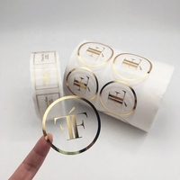 Feuille personnalisée d'autocollants transparents avec logo autocollant transparent en vinyle autocollant transparent pour voiture autocollant transparent en feuille d'or
