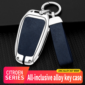 Étui de protection intégral en alliage de zinc pour clé de voiture Citroën C4 C4X C5X – Derniers accessoires automobiles - Product Image 4