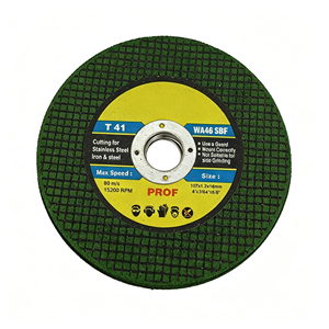 Disque abrasif de 107 mm pour métal, acier inoxydable, agent de liaison en résine, moyen, durable, disque de coupe, oxyde d'aluminium - Product Image 5