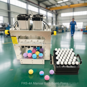 Emballage sous film rétractable POF pour bombes de bain électriques semi-automatiques à faible coût, livraison directe - Product Image 4