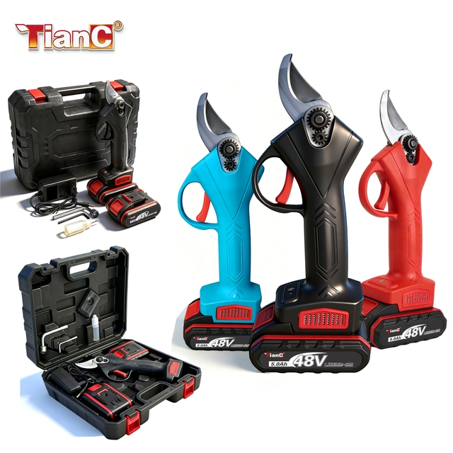 Cordless Powered Garden Tree Electric Scissors Pruner Cordless Pruning Shears