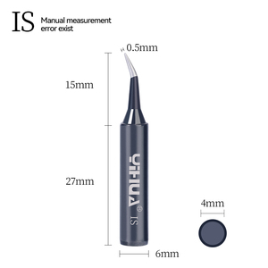 Puntas de soldador negras 900M-T de repuesto para mango de estación de soldadura 8786D 853AAA 995D+ etc. W269 - Product Image 4