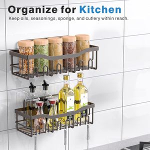 Estante Organizador Moderno para Ducha de Cocina y Baño, Jabonera de Hierro Montada en Pared, Estante de Almacenamiento Esquinero Fácil, Sin Necesidad de Taladrar - Product Image 5