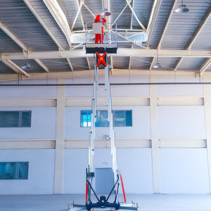 Plataforma Elevadora Eléctrica de Aluminio de 6m 8m 10m 14m, Elevador Aéreo de Doble Mástil, Capacidad de 300kg - Product Image 6