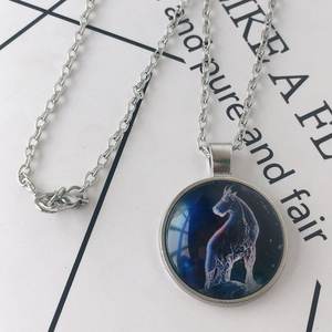 XM-10 Cabochon Halsketten Glow In The Dark Sternzeichen Glühende Halskette - Product Image 6