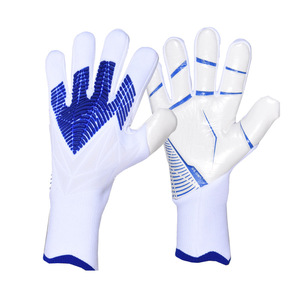 Gants de gardien de but en caoutchouc pour hommes, antidérapants, imperméables, à doigts complets, personnalisables, pour l'entraînement de football et les sports, vente en gros fabricant - Product Image 2