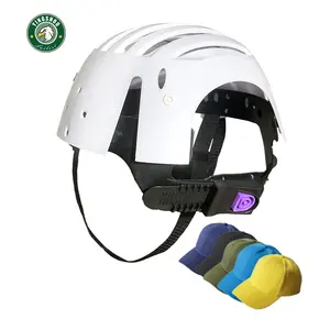 PPE白色HDOPE材料，用于头部保护，防止碰撞和碰撞
