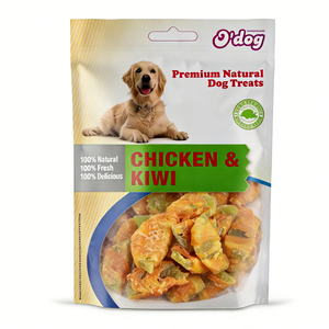 ספקי ODM סיטונאיים מסייעים לעיכול, פירות יבשים למזון כלבים, חטיפי האכלה, אימון, חטיפי כלבים, תזונה, עוף, קיווי, חטיפים לחיות מחמד - Product Image 3