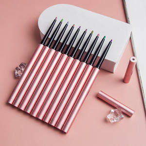 Vente en gros 10 couleurs caméléon stylo Eyeliner optique mince <span class=keywords><strong>crayon</strong></span> Eye Liner rotatif étanche avec ingrédients minéraux maquillage - Product Image 1