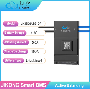 Jikong 4-8S hoạt động <span class=keywords><strong>BMS</strong></span> Hỗ trợ RS485 <span class=keywords><strong>BMS</strong></span> 100A JK thông minh <span class=keywords><strong>BMS</strong></span> 4S 12V LiFePO4 - Product Image 2