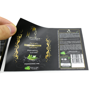 Étiquettes adhésives imperméables de haute qualité pour bouteilles de shampoing, impression personnalisée, rouleau d'autocollants - Product Image 2