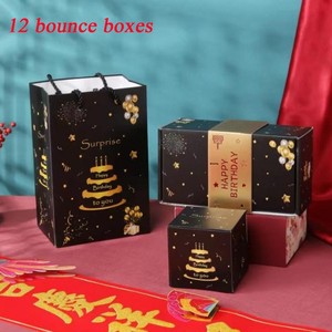 Scatola Sorpresa Creativa a Forma <span class=keywords><strong>di</strong></span> Busta Rossa, Confezione Regalo Romantica per <span class=keywords><strong>Compleanno</strong></span>, Natale e Capodanno - Product Image 6