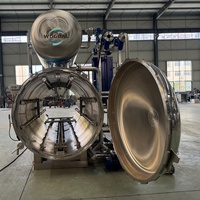 Autoclave de Gran Escala con Puertas Dobles para Esterilización de Alimentos, Pescado y Pollo Enlatados