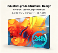 Sistema de Video Wall LCD Comercial ZGS sin Bordes, Bisel de 1.8mm, Operación 24/7, Monitor de Pantalla para Bares Deportivos, Salas de Reuniones y Publicidad