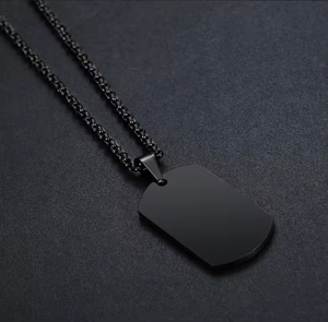 Mới Đến Tinh Tế Thép Không Gỉ Trang Sức Đồ Trang Sức Mỹ Dây Chuyền Xương Đòn Chuỗi Thời Trang Vòng Cổ Cho Nam Giới - Product Image 2