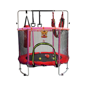 JIngyi <span class=keywords><strong>Trampoline</strong></span> compact de 55 pouces de qualité supérieure à prix abordable avec filet de sécurité et sac de sable, idéal pour les hammocks - Product Image 2