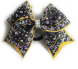 Corbatín de Lentejuelas con Logotipo Personalizado, Diseño Brillante, con Pedrería AB, Corbatín Único con Logotipo Impreso, Ecológico para Escuelas - Product Image 1