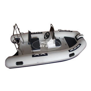 Bateau gonflable de nervure de fibre de verre Rib390 de la CE 12.8ft Dingui bateau en aluminium du <span class=keywords><strong>kayak</strong></span> 12 pieds bateau en aluminium - Product Image 5