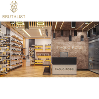 Présentoir pour meubles de magasin de chaussures Kiosque à chaussures Présentoir à chaussures en bois