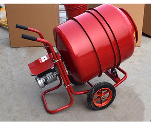 Máy trộn xi măng cầm tay dễ vận hành, động cơ điện, máy trộn bê tông dễ vận hành - Product Image 5