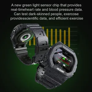 <strong>Smart</strong> <strong>Watch</strong> Men Fitness Tracker Message Push Heart Rate Monitor Clock Smartwatch Women for Android Touch Screen <strong>Build</strong> in <strong>Flash</strong> - Product Image 5