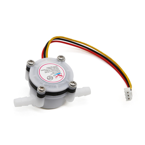 Débitmètre à turbine à effet Hall Dijiang 1/4 en plastique ZJ-S401, sortie impulsionnelle, capteur de comptage précis à 3 %, 0,3-6 LPM pour robot de nettoyage - Product Image 3