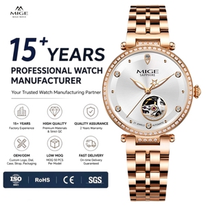 Reloj Automático de Lujo para Mujer OEM con Movimiento Miyota 6T51, 31MM, Acero Inoxidable 316L, Zafiro, 5ATM, Relojes Mecánicos para Mujer - Product Image 1