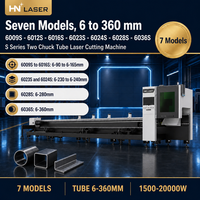 Mesin Pemotong Laser Tabung Desain Chuck Ganda Struktur Kompak Terpasang Samping untuk Pemotongan Pipa Baja