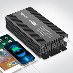 Shioumao xe biến tần Máy phát điện 12V 110V Đầu Ra duy nhất năng lượng mặt trời chuyển đổi điện Off Grid cho ô tô sử dụng chúng tôi cắm - Product Image 1