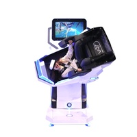 Máquina De Arcade Simulador De 9D Vr silla 360 grados Vr vuelo 360 Vr silla Equipo De Realidad Virtual Vr360
