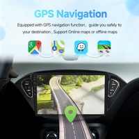 Système de navigation GPS Android Rhythm pour voiture, écran tactile 9 pouces, Carplay, BT, WiFi, radio FM, compatible avec Opel Corsa E Adam 2014-2018