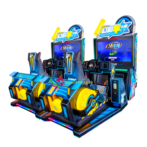 เครื่องเกมขับรถแบบไดนามิกควบคุมประสิทธิภาพสูง หน้าจอ HD 42 นิ้ว พร้อมระบบจำลองการขับรถแข่ง ภาษาอังกฤษ รองรับผู้เล่น 3 คน - Product Image 4