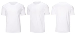T-shirt de sport pour homme en polyester/coton tricoté, respirant et à séchage rapide, idéal pour l'entraînement de fitness, style basketball américain. - Product Image 4