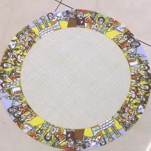 Vente en gros de sets de table Habesha personnalisés, vente chaude, design de panier tissé traditionnel éthiopien rond <span class=keywords><strong>Saba</strong></span> - Product Image 3
