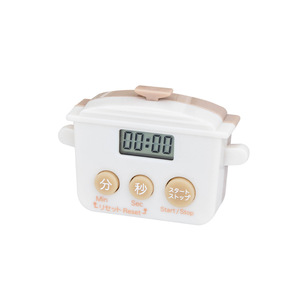 Mini Rice Cooker <b>Timer</b> 60 Min LCD Display Magnetic Kitchen Study Reminder Alarm Clock Red White Blue - Product Image 3