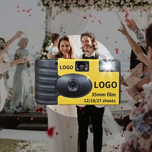 Custom Branded Film <b>Camera</b> Wholesale Price ISO 400 Wedding 18 Exposure Disposable Single Use <b>Camera</b> with <b>Flash</b> - Product Image 4