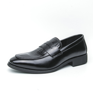 knee length dresses for ladies Men Dress Shoes-Marco Black – Church suits for less main image 1