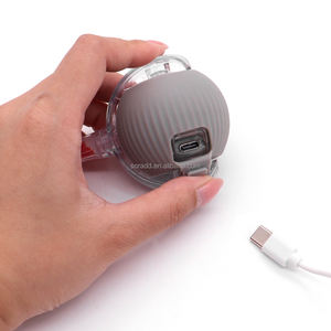 Giocattolo Interattivo per Gatti 2025 Doe Pet, Palla Elettronica Bionica con Movimento Intelligente e Evitamento Ostacoli - Product Image 3