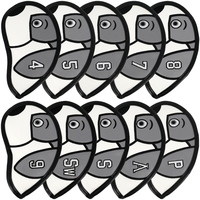 Couvre-chefs de club de golf avec logo personnalisé Accessoires de golf Couvre-chefs de golf en fer brodé