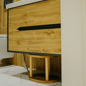 Holz-Kinderstuhl für Kleinkinder, Mond- und Ovalform, 20 cm, für Küche und Toilette, Töpfchentraining, Badezimmer, Kinderhocker - Product Image 4