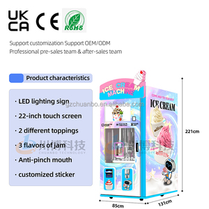 Fabricación OEM ODM Máquina <span class=keywords><strong>Robot</strong></span> de Helado Suave Totalmente Comercial Inteligente y Completamente Automática para Venta de Helados - Product Image 6