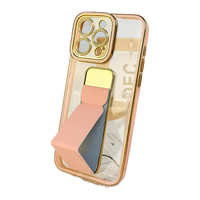Étui de téléphone en cuir TPU de luxe en gros, support pour iPhone 15 14 13 Pro et Pro Max, accessoire pour étui de téléphone portable