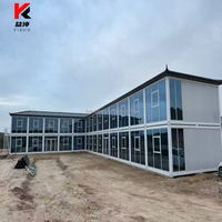 Maison préfabriquée à montage rapide, isolée, modulaire, pour camp minier, avec salle de bain