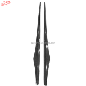 Extension de jupes latérales en Fiber de carbone Style M6 V pour <span class=keywords><strong>BMW</strong></span> Série 8 F06 F12 F13 M6 Kit de carrosserie à lèvres latérales - Product Image 3