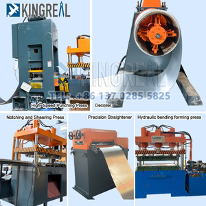 완전 자동 600x1200mm 금속 천장 타일 생산 라인 천공 금속 시트 제조 기계 CE 인증 공장 가격 - Product Image 4