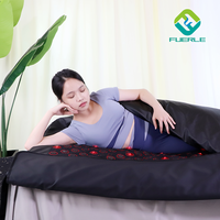 Fuerle OEM/ODM Photons à lumière rouge à faible teneur en EMF Couverture de sauna en pierre à infrarouge lointain pour usage domestique avec prises américaines