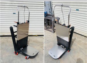 Carro eléctrico <span class=keywords><strong>para</strong></span> escalar escaleras, camión de mano sin esfuerzo con capacidad de 441 libras <span class=keywords><strong>para</strong></span> mover objetos pesados <span class=keywords><strong>para</strong></span> uso doméstico, nuevo restaurante - Product Image 5