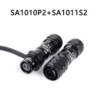 Prise d'aviation étanche WEIPU IP67 SA1010/P2 3 4 5 & SA1011/S2 3 4 5 accessoires de connecteur d'aviation